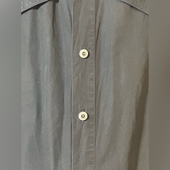 Versace classic V2 collection 90’s/2000’s everyday wear faded black shirt L - Picture 16 of 16